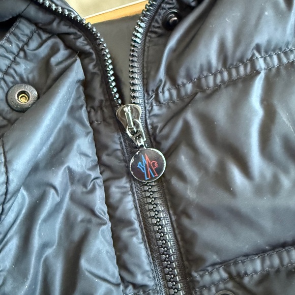 Moncler Black Puffer coat Jacket women Size 2 - Picture 8 of 13